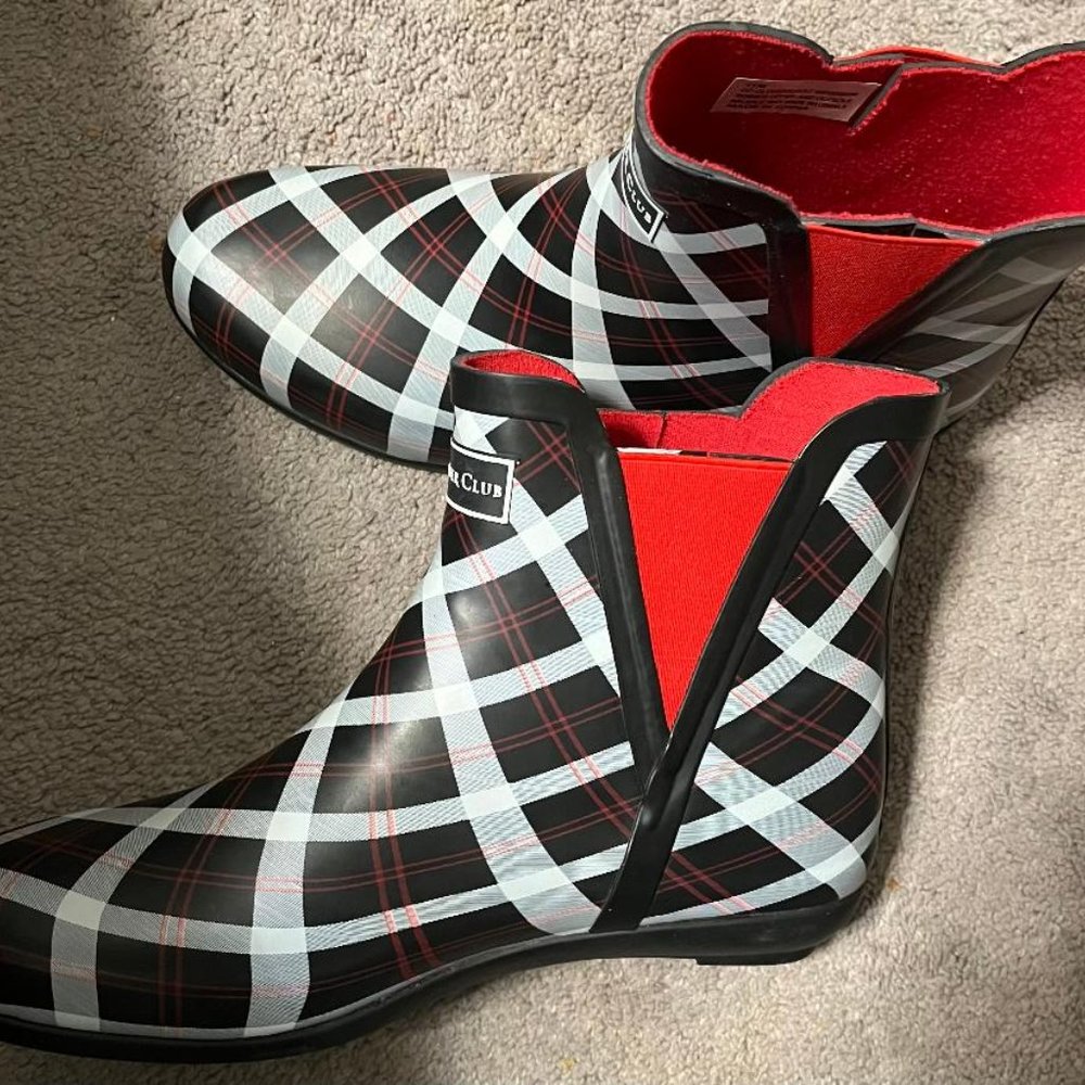 Charter Club Sz.11M Cloudburst Black Boot